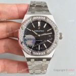 Copy Audemars Piguet 3120 Royal Oak Stainless Steel Diamond Bezel Watch - JF Factory Watch